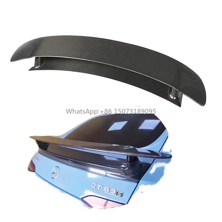 

PSM Style Carbon Fiber Rear Spoiler Trunk Wing for Mercedes-Benz E-Class W212 4-Door 2012-2016 Double Deck