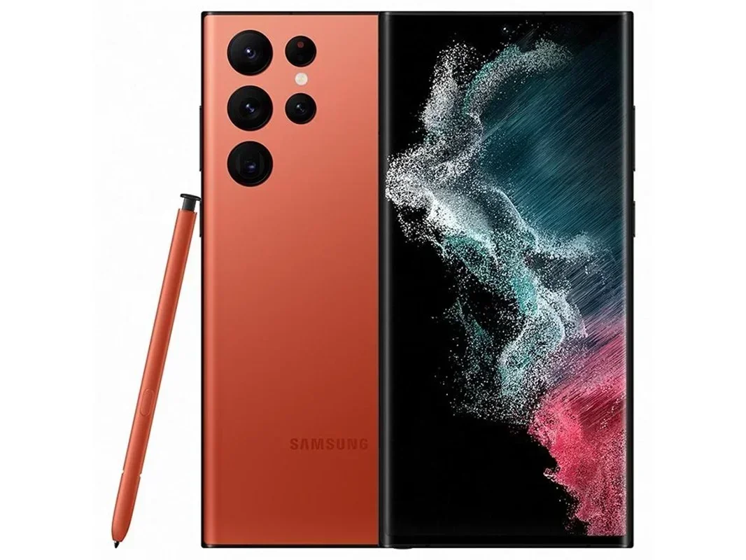 هاتف Samsung Galaxy S22 Ultra 5G ROM 128GB/256/512GB RAM 12GB/8GB هاتف ذكي S22U 6.8 بوصة Snapdragon 8 gen 1 هاتف مستعمل غير مقفول