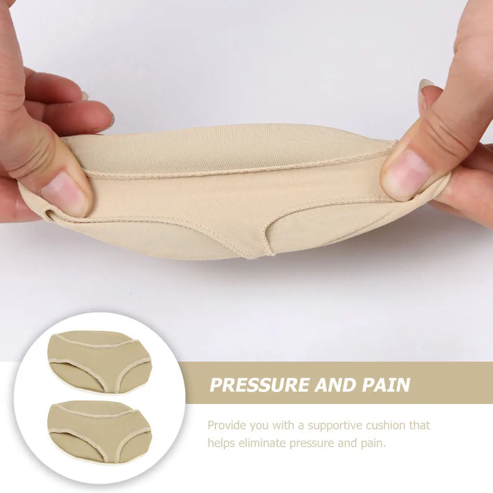 

2 Pcs Foot Protective Cover High Heel Comfort Pads Shoes Floor Mat Forefoot Women Heels Front Women's