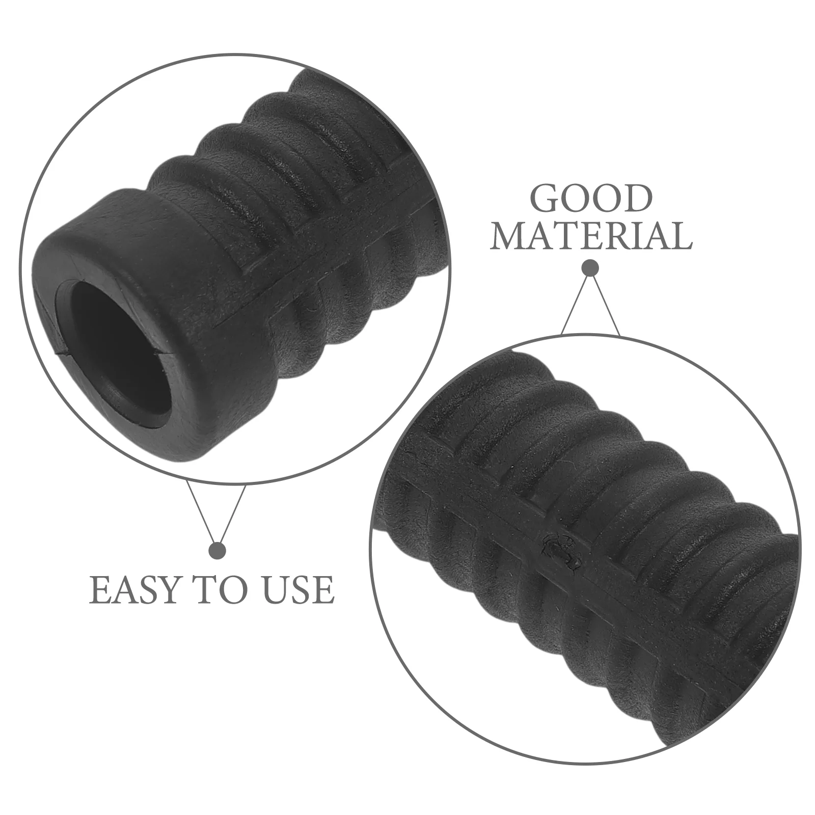 Starter Lever Rubber Sleeve Motorbike Shoe Protector Black Motorcycle Shift Pad