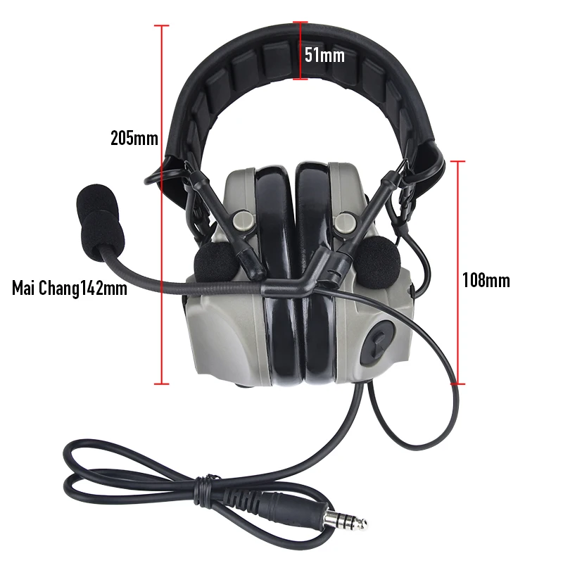 WADmersible-Casque antibruit Comta III, d'échantillons ian Version Sound 514-up, écouteur de chasse et de tir CS, protection auditive, sauna, téléphone C3