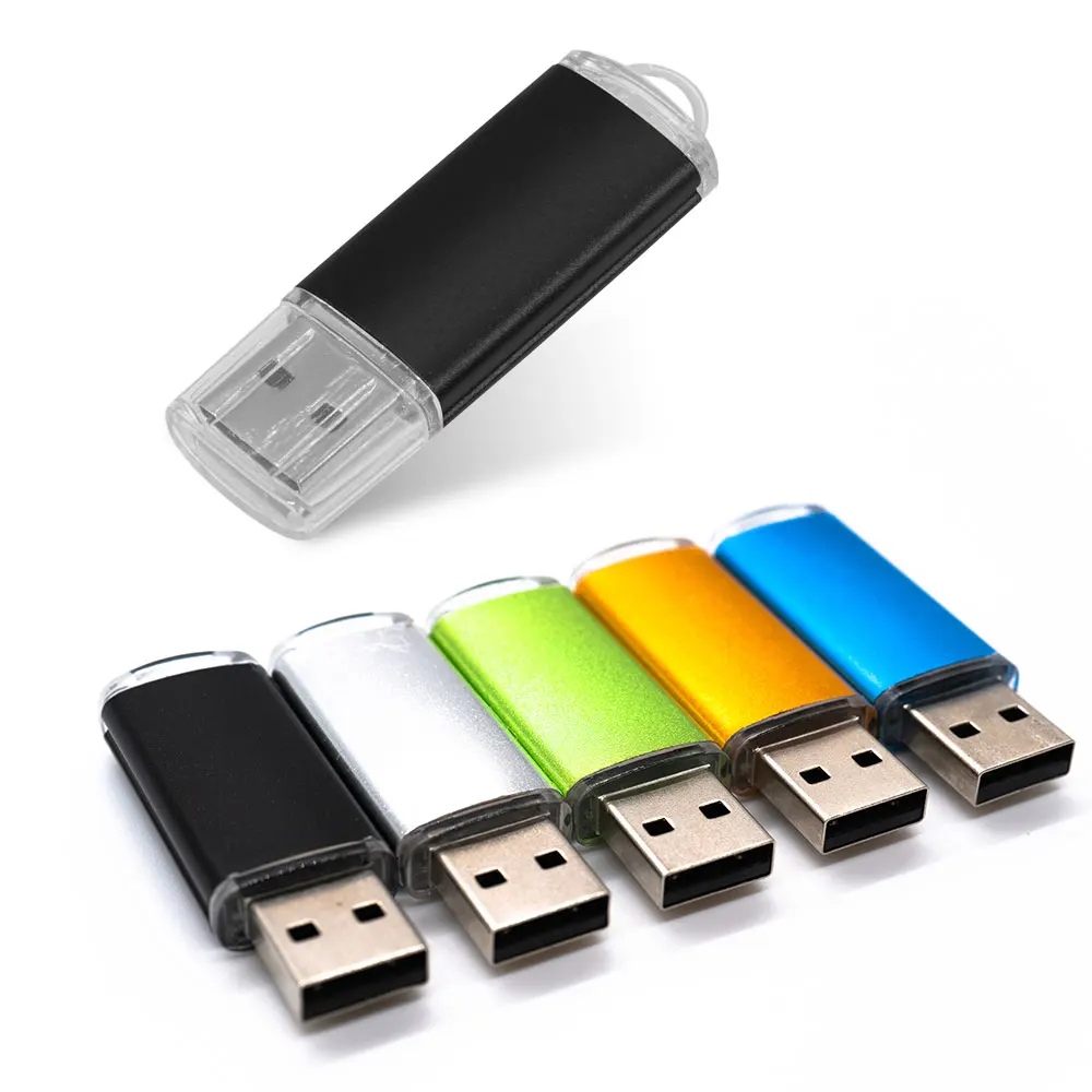 미니 펜 드라이브 USB 플래시 드라이브, 금속 USB 2.0 플래시 드라이브 메모리 카드, USB 스틱, 4GB, 8GB, 16GB, 32GB, 64GB, 128GB