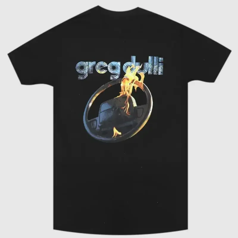 Vtg Greg Dulli Band  Cotton Black Full Size T Shirt J556