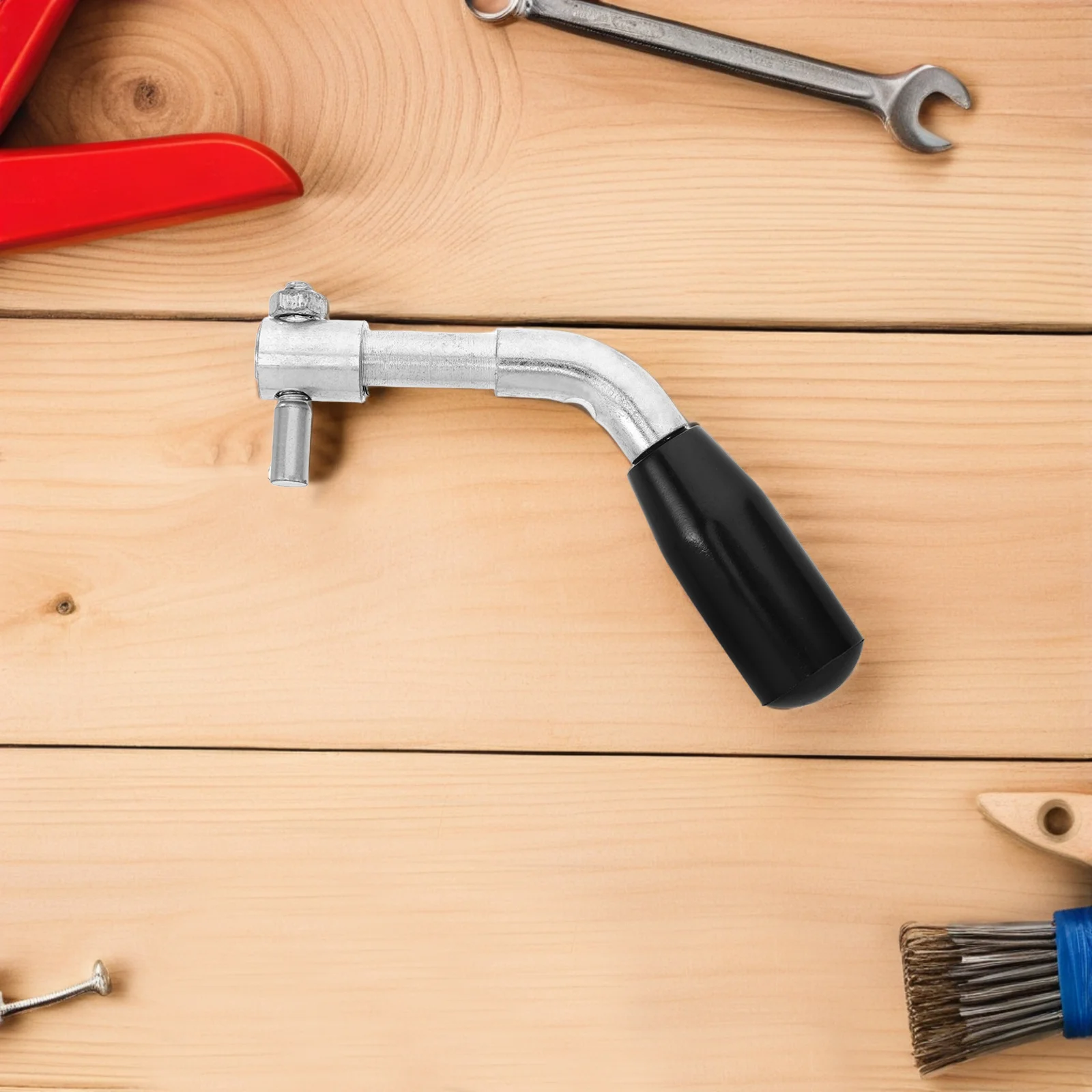 Herd Türgriff Kit Kamin Kessel Kohleofen Ersatz Metallgriff Sicherer Riegel Hitzebeständiger Griff Universal