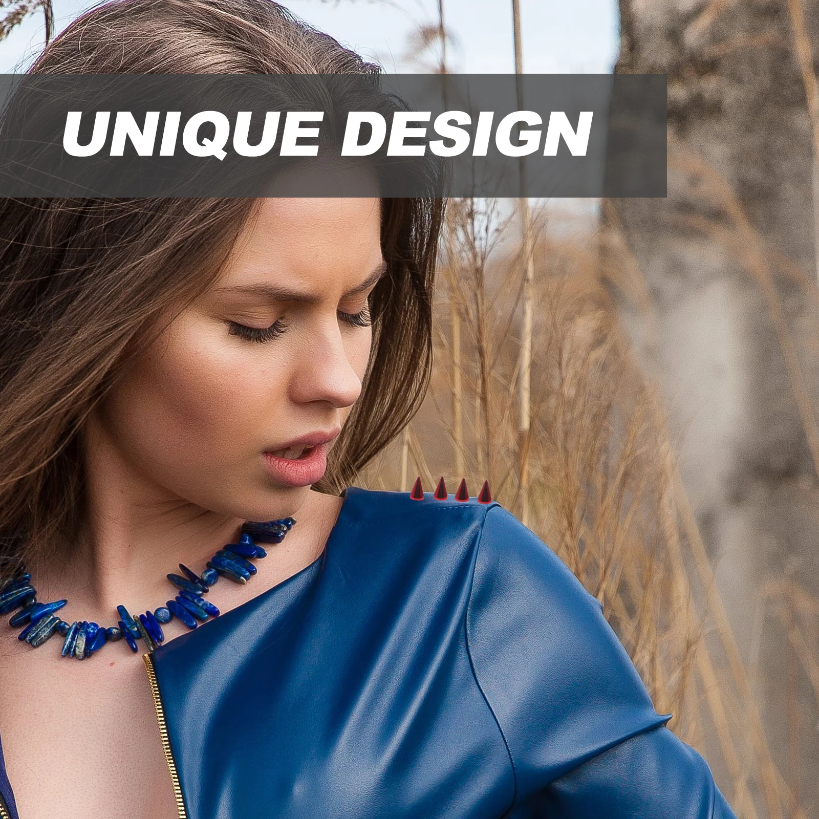 

1Set Tree Shape Cone Rivets Craft Punk Spike Metal Studs for Clothes Bag Jacket DIY Craft Accessories Studs for Clothes