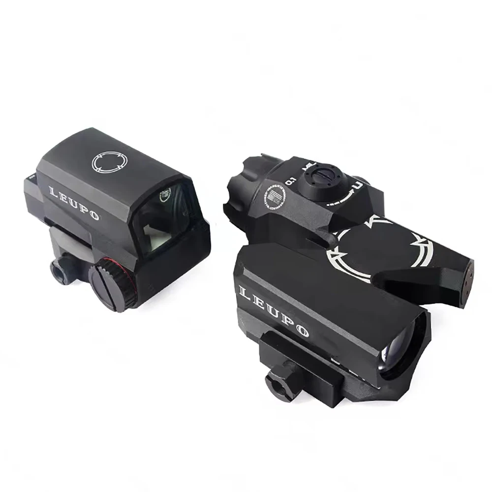 LEUPOLD D-EVO Dual Enhanced View Optic with LCO Red Dot Reflex Sight Magnifier with Red Dot Sight Set Reflex Sight