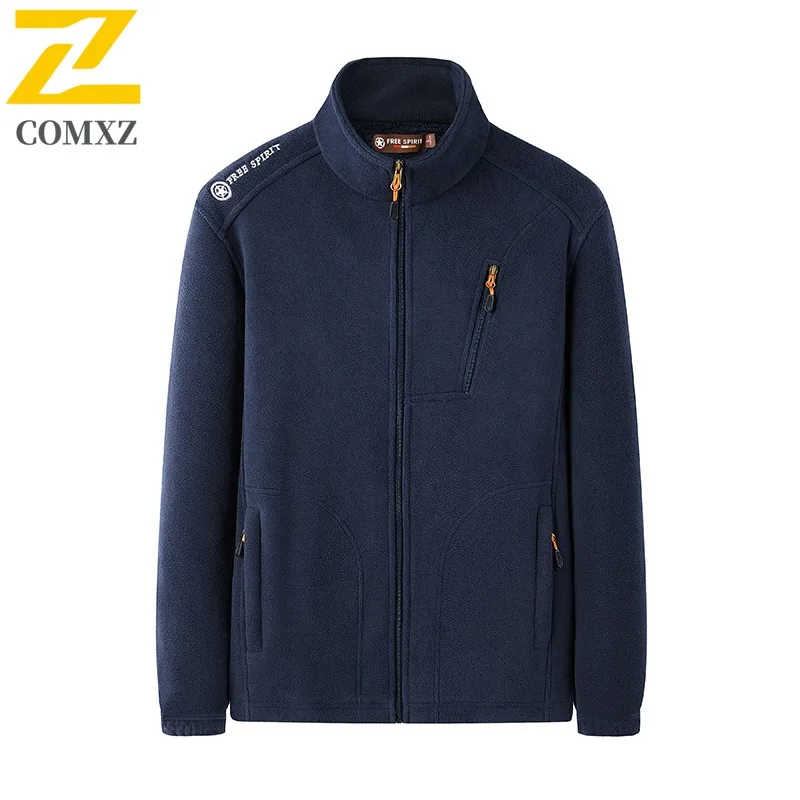 ملابس رجالية شتوية من COMXZ ملابس كلاسيكية بقلنسوة للتنقل مكتب سميك ودافئ سترة ممتازة للأعمال والترفيه سترات مقاومة للبرودة