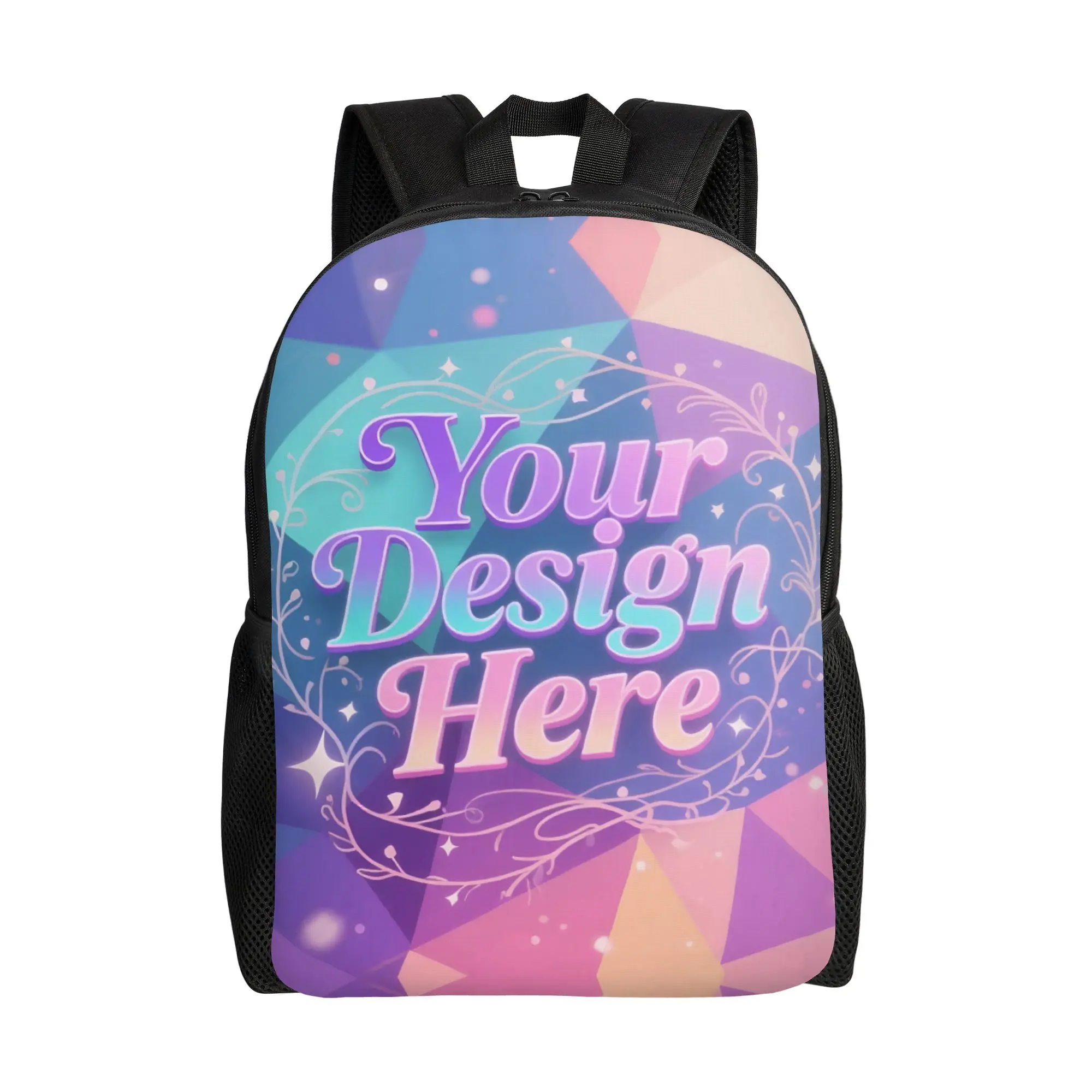 Custom Custom Your Image Logo Laptop Backpack Men Women Fashion Bookbag for College School Students Personalized  Bags
