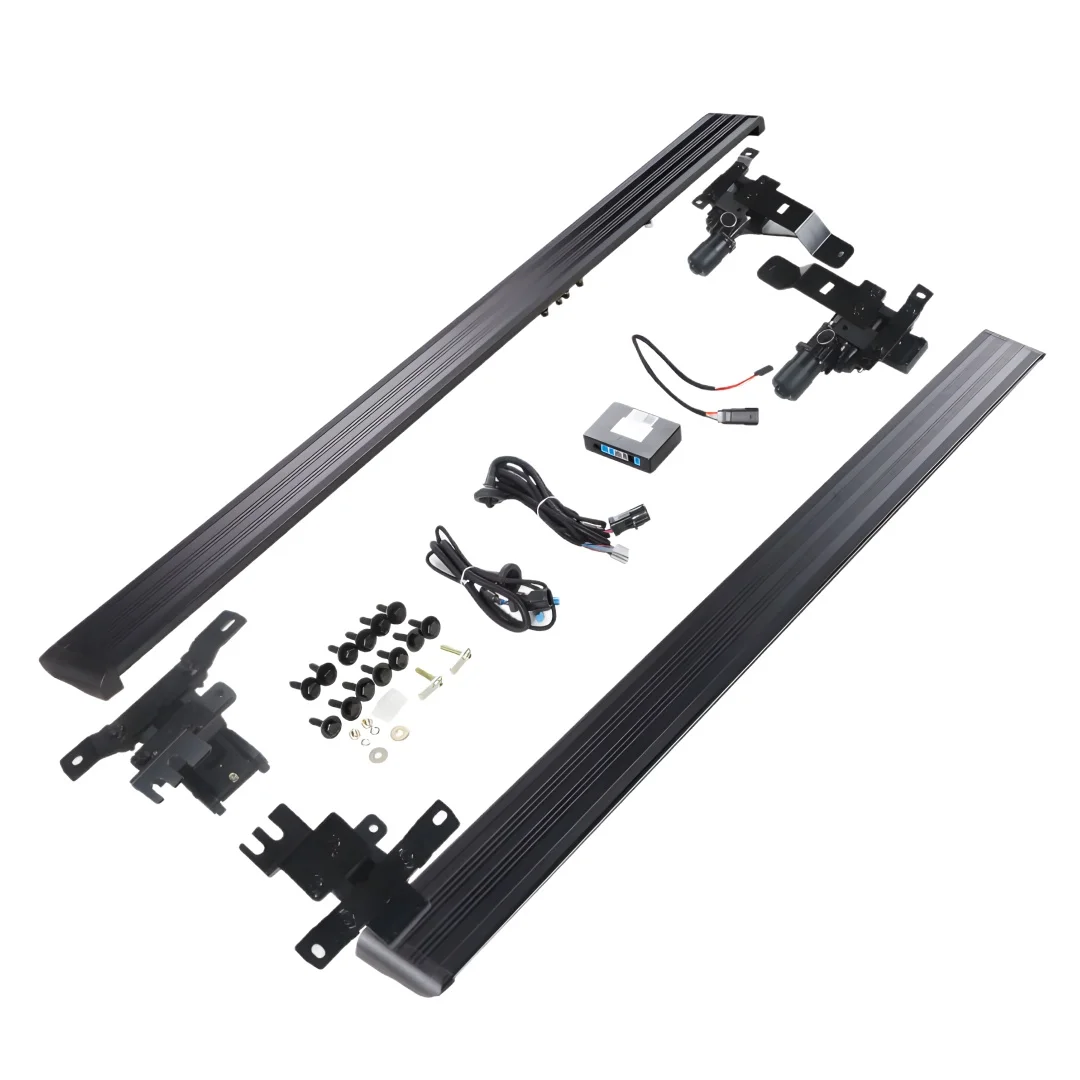 STLFA لوحة تشغيل كهربائية أوتوماتيكية قابلة للسحب خطوة جانبية من سبائك الألومنيوم لسيارات جيب جراند شيروكي WK2 WL 2010 + SUV #2