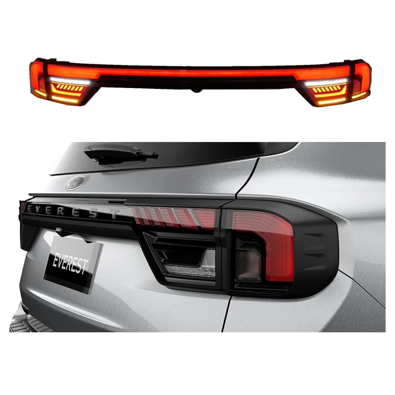 ABS Rear Light for Ford Everest 2022 2023 Auto Lighting System Driving Lights for Ford Everest Led Tail Lamp Accessories 2023