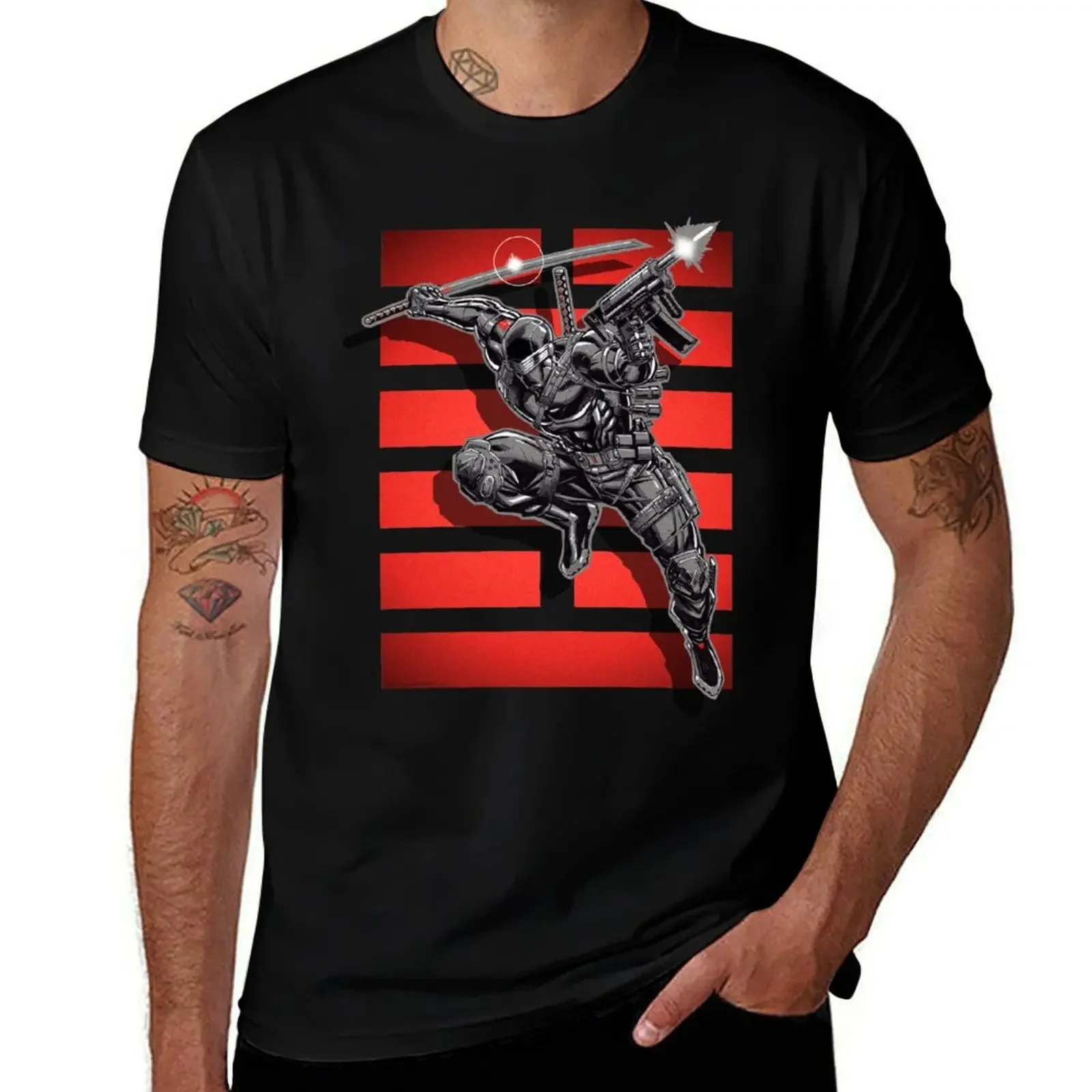 Snake Eyes G.I.Joe Black OPS T-Shirt Aesthetic clothing plus sizes outfits for men