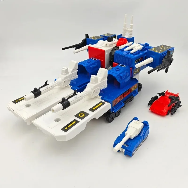 Transformation Metrotitan Blue Metroplex Ko G1 Three Transformations  Action Figures Toy Gift Collection In Stock