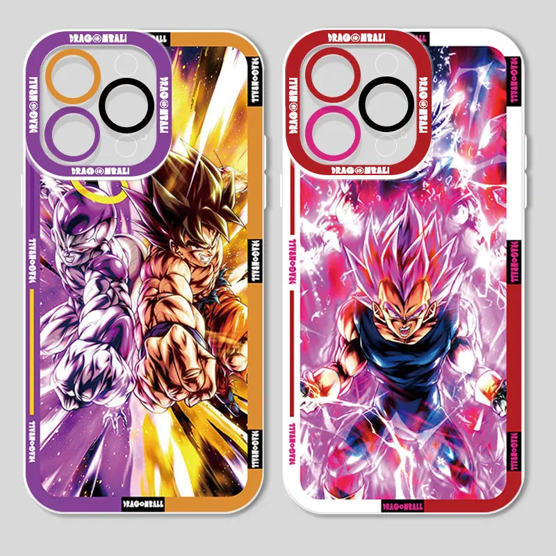 Cartoon Draghi Palle Per iPhone 15 14 13 12 mini 11 Pro Max 8 7 Plus XR XS X Angel Eyes Custodia per