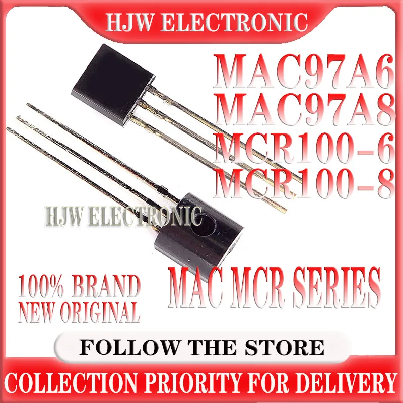 

50CS MAC97A8 TO-92 97A8 TO92 MAC97A6 97A6 MCR100-8 MCR100-6 MCR100 darlington