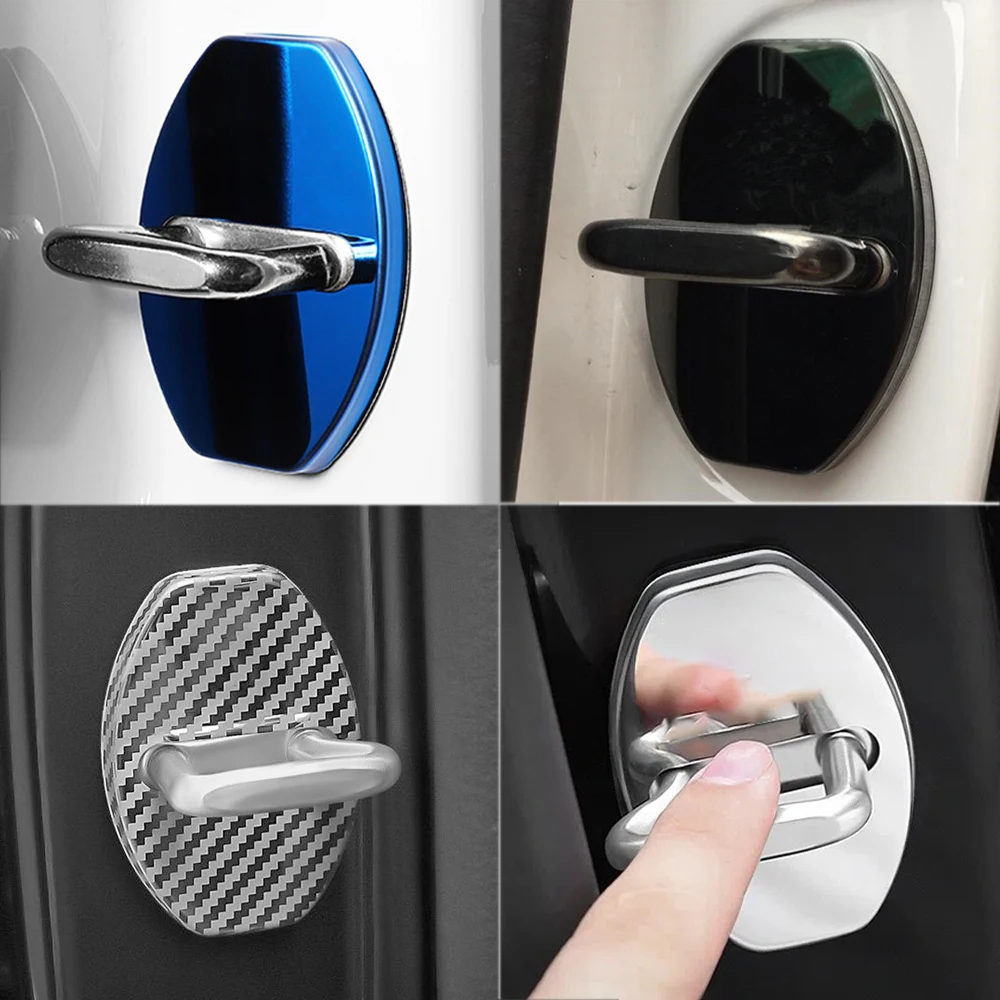 4pcs Car Door Lock Buckle Protection Cover Anti-rust Waterproof for seat Cupra Formentor VZ1 vz2 vz3 vz5 Extreme 2020-2026