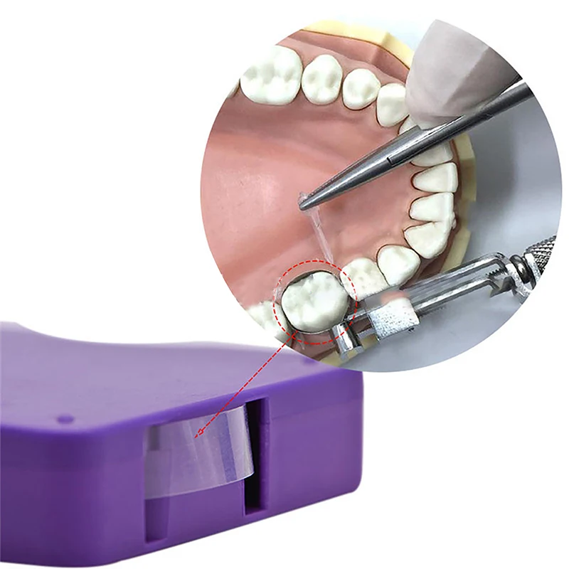 1Pcs Dental Clear Matrix Bands Light Cured Molding Sheet Film Clear Matrix Bands Length 15m Thickness 0.05mm Dentist Materials
