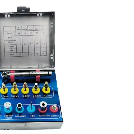 

1Set Dental Trimmer Bone Expander Kit Bone Implant Grafting Tissue Punch Trephine Saw Disk