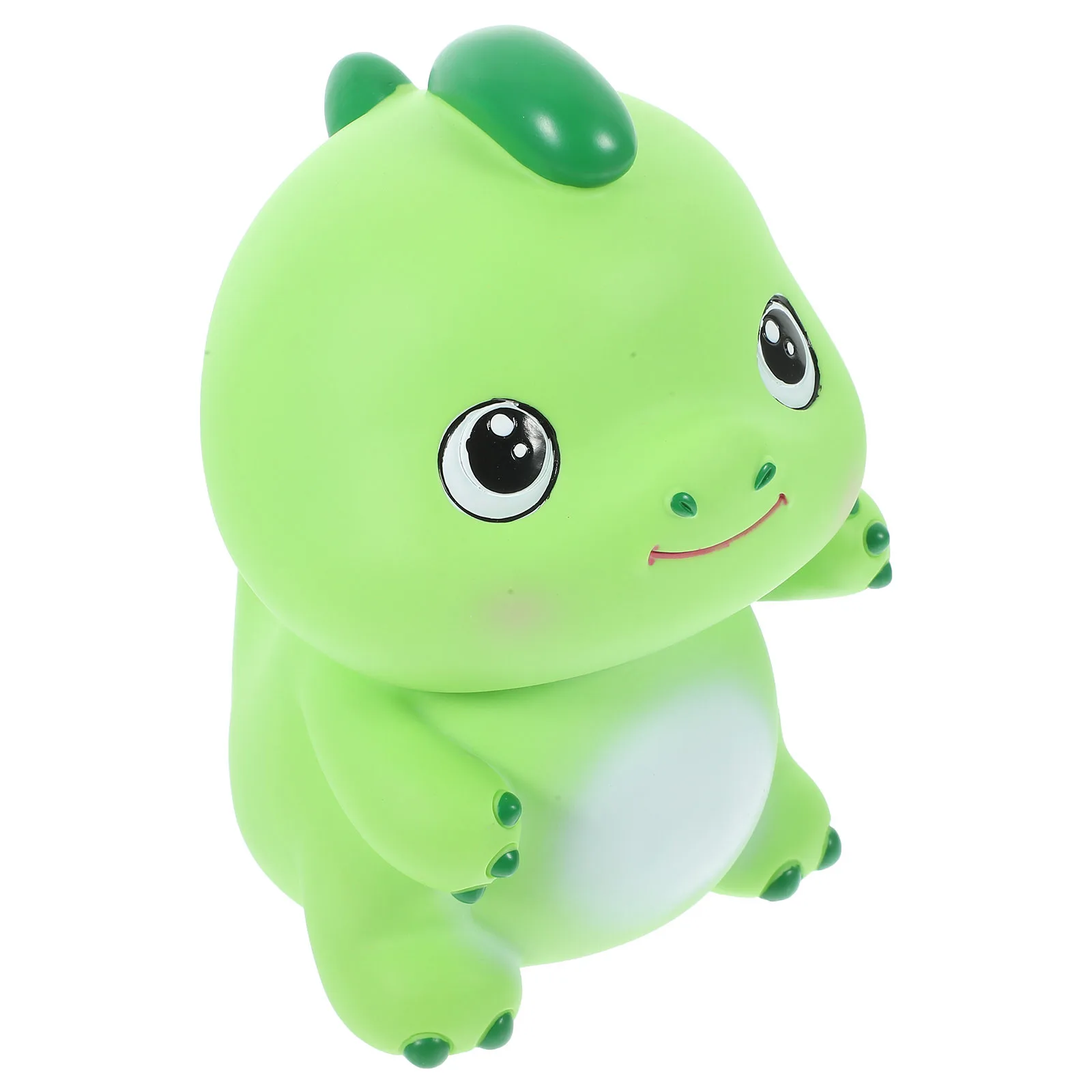 漫画恐竜貯金箱子供用貯金箱ビニールコインコンテナ愛らしいデスクトップ装飾ギフトビニールコインコンテナ