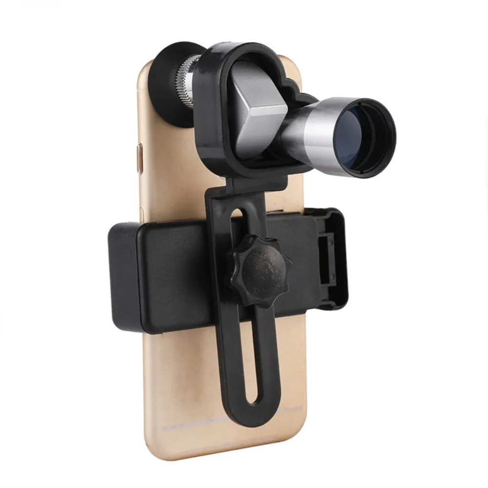 Tasca con supporto per cellulare alpinismo Birdwatching 8 × 20 telescopio monoculare da campeggio visione notturna telescopio esterno HD