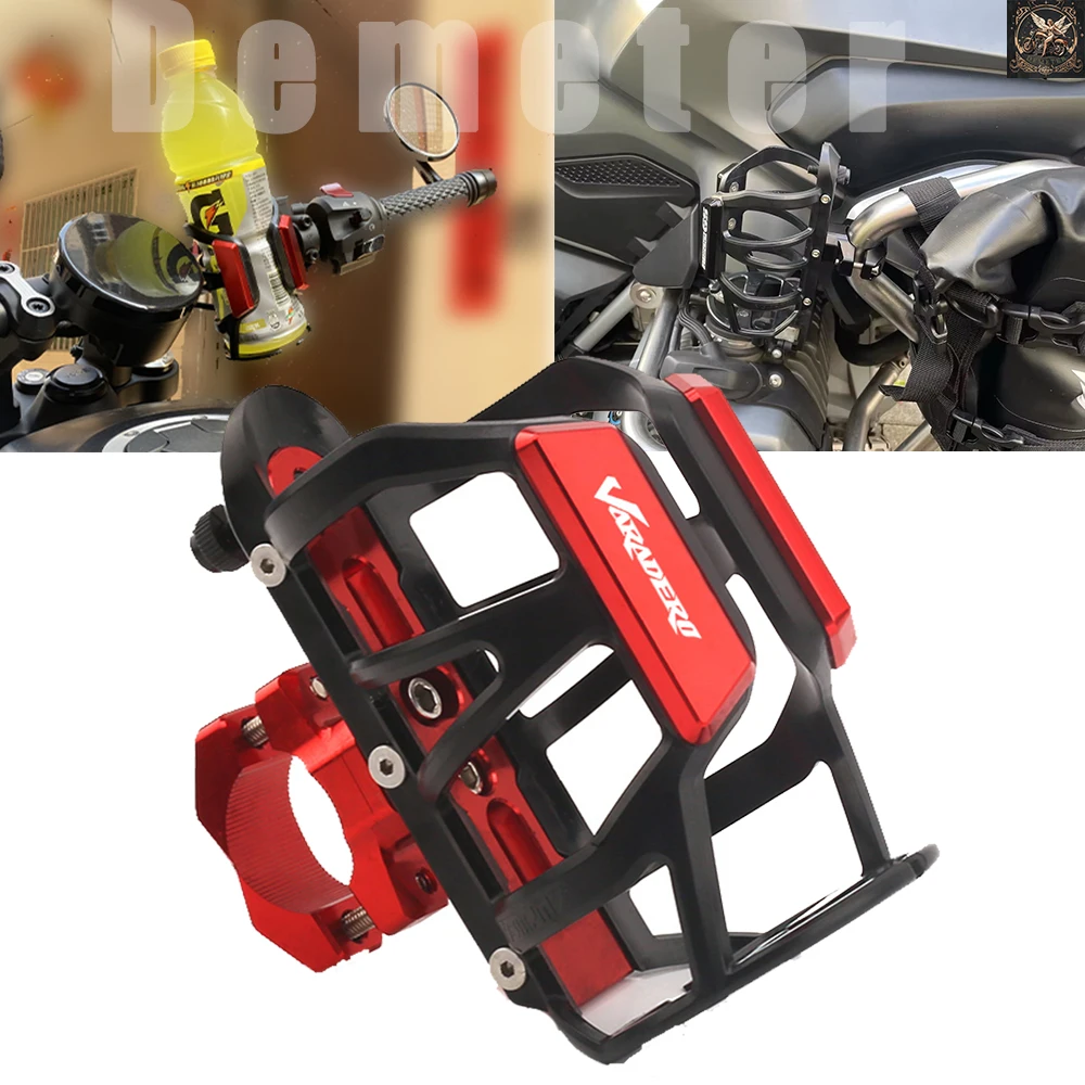 New For Honda Varadero XL1000 XL125 XL 125 Accessories Water Bottle Drink Cup Holder Bracket Mount Alloy Supplies Equipments