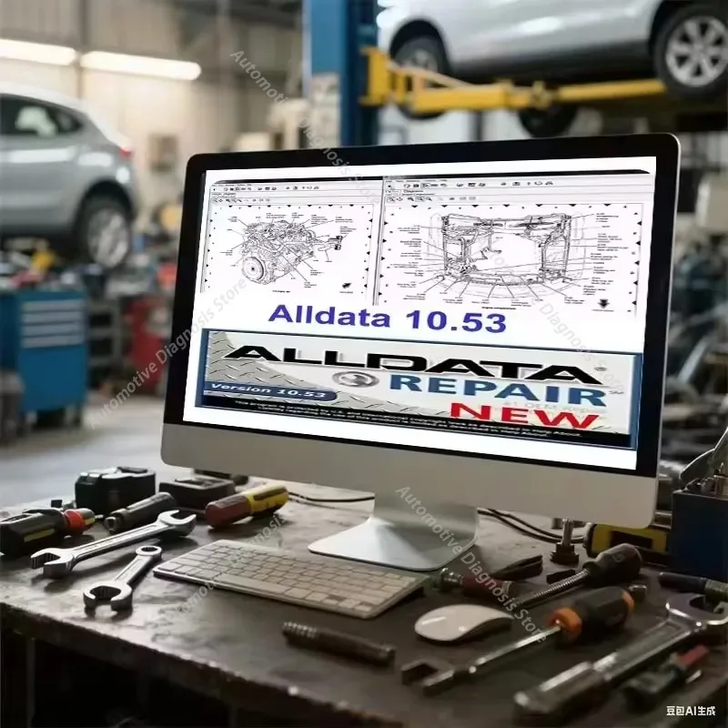 2026 Hot selling ALLDATA 10.53 Automotive Repair Software Car accessories Diagnostic Tool with Wiring Diagrams for Auto Repair