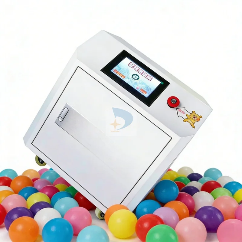 Automatic Ocean Ball Cleaning Machine Kids Playground Ball Washer with Counting Function