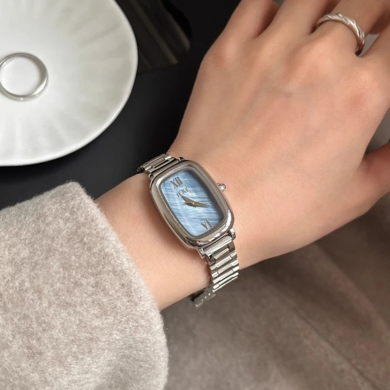 2025 waterproof quartz watch birthday gift light luxury niche classic trend women's watch elegant and simple