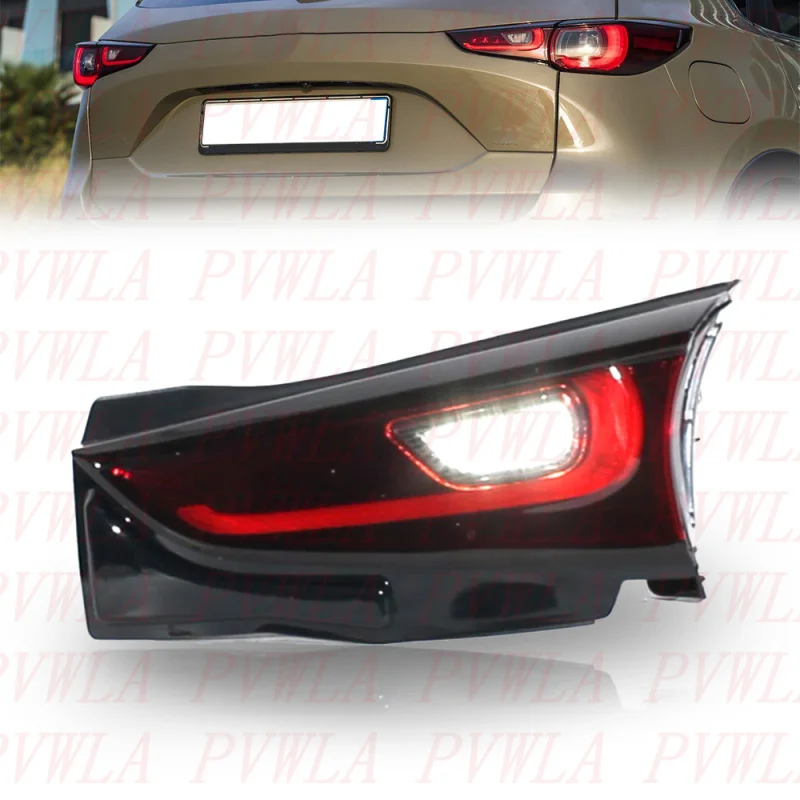 Zdjęcie 5: Tylna lampa LED do Mazda CX-5 2022 2023 2024 wersja US Akcesoria samochodowe Prawa wewnętrzna lampa cofania Tylna lampa KD53513F0