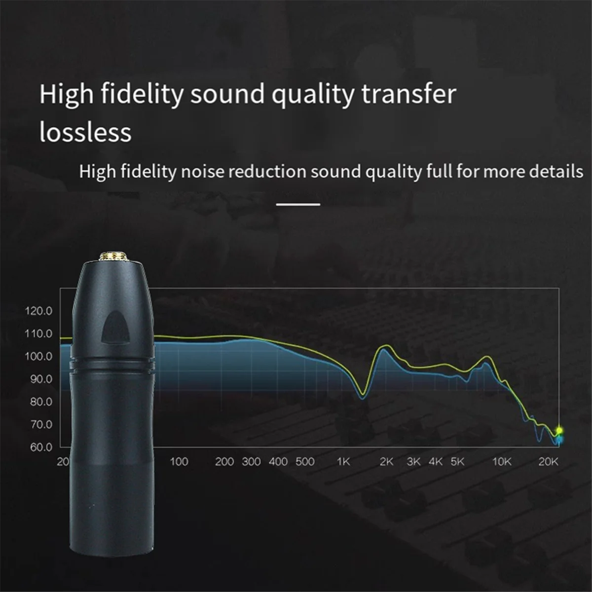 Отлично! Сбалансированный адаптер TRS с гнездом 3,5 мм на штекер XLR, аудиоадаптер Phantom Power преобразуется на подключае питания 3-5 В.