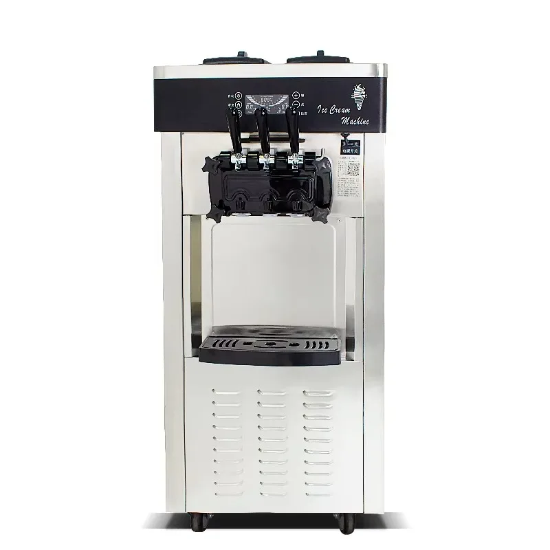 Commercial Automatic Sanwei Soft Ice Cream Machine Equipment 25 Liter Ice Cream Machine