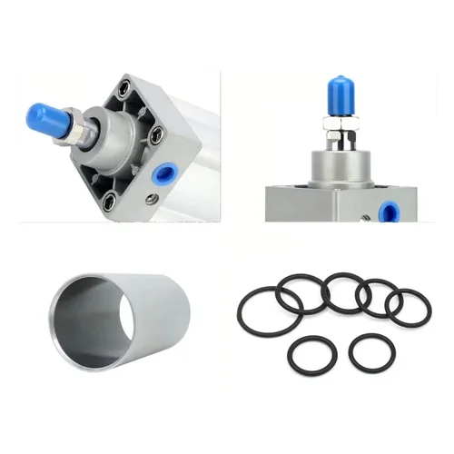 Imagen 2 del producto Airtac-cilindro de aire de doble acción, cilindro neumático, serie SAI 32, 40, SAI32, SAI40-25, 50, 75, 100