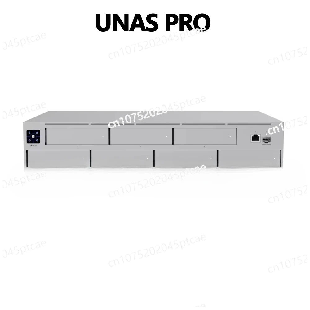 

Для крупномасштабного хранения файлов UBIQUITI UNAS Pro 2U NAS для монтажа в стойку с наконечниками для привода 7 x 2,5/3,5 дюйма и разрешением 10 Гбит/с