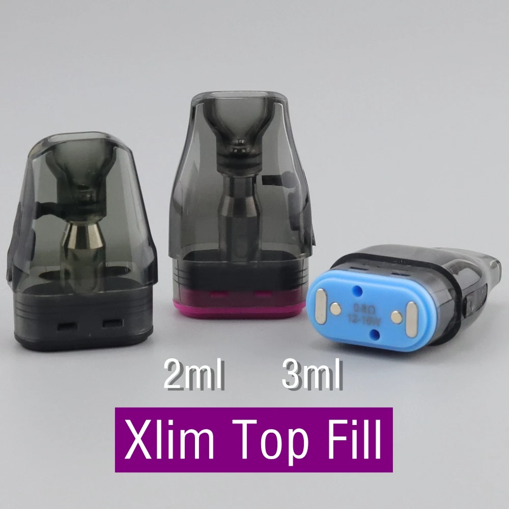 best wattage for 0.6 ohm coil oxva xlim Oxva Xlim Top Fill Stainless Steel 0.6 Ohm Pod (Pack of 3) main image 0