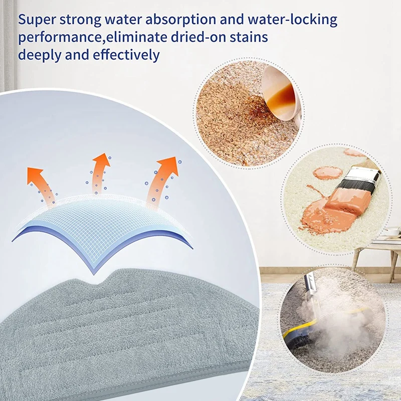 1 комплект запасных частей для Xiaomi Roborock S8/S8 Pro Ultra, моющийся HEPA-фильтр, боковая щетка, тканевый пылесос