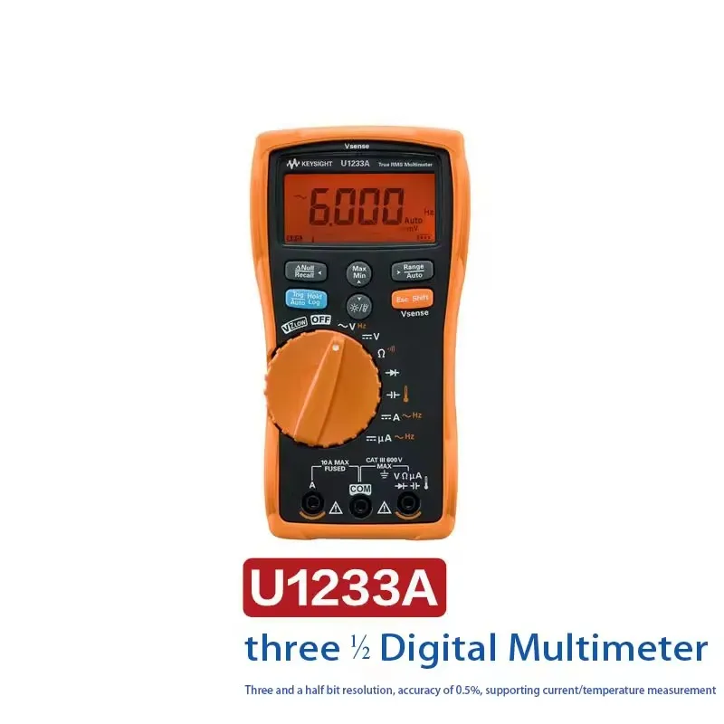 Keysight 3.5 bit resolution high-precision testing equipment U1233A handheld digital multimeter