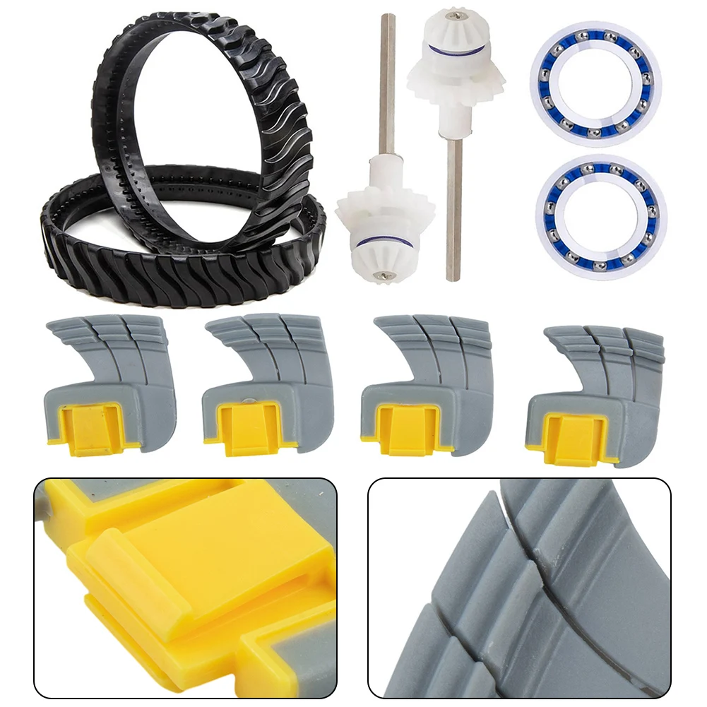 For Zodiac MX8 MX6 Pool Cleaner R0526100 Spare Parts Bundle Includes 2 Tires 2 Drive Shafts R0525100 2 C60 4 Brushes