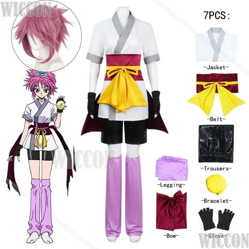 Disfraz de cosplay de personaje de anime "Sonic the Hedgehog" con peluca morada, adecuado para fiestas de Halloween y Navidad