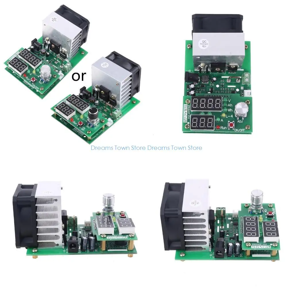 

HX6A 60W 9.99A 30V Электронный тестер разрядной емкости аккумулятора постоянного тока