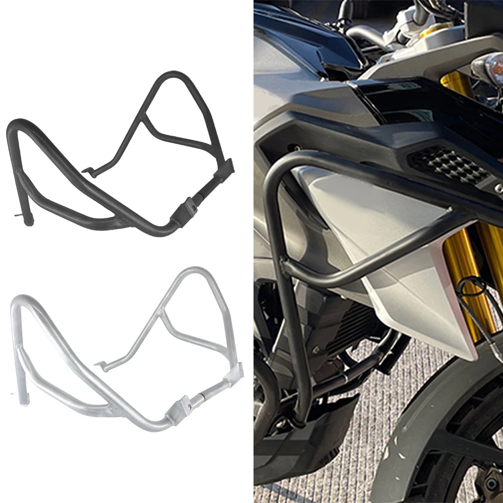 

Upper Protection Bumper For BMW G310GS G310R G310 R 2017-2024 Motorcycle Steel Engine Guard Bumpers Protector Cover Crash Bars
