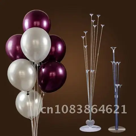 

Balloon Holder Standing Shelf Table Arrangement Cylindrical Confetti Balloon Baby Shower Kids Birthday Party Wedding Decoration