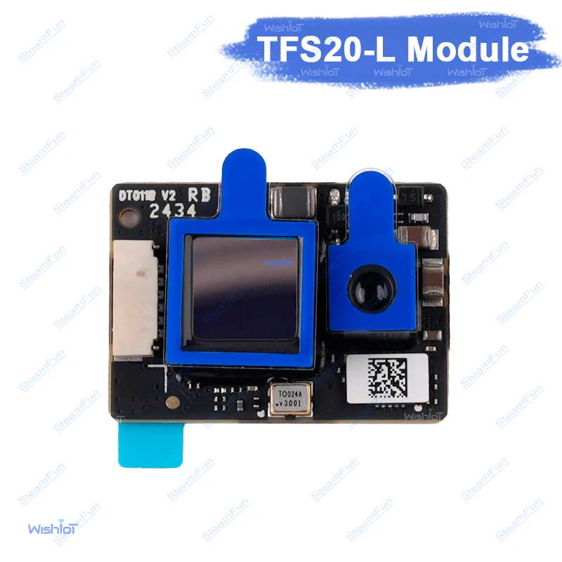 

Датчик LiDAR Benewake TFS20-L 20м, микро-модуль dToF с UART/I2C для точного измерения расстояния в дронах, роботах и IoT-системах
