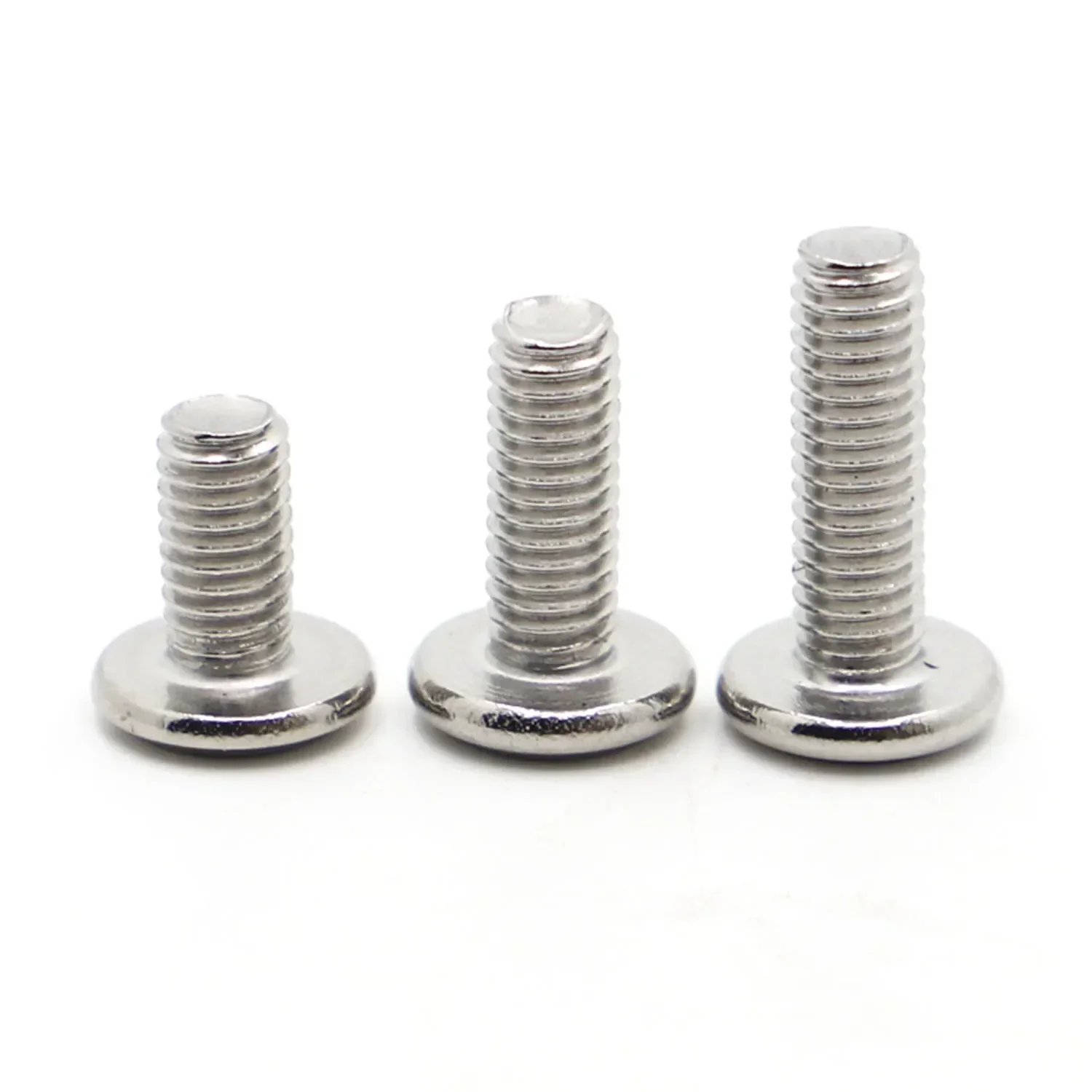 5-20pcs M3 M4 M5 M6 M8 304 Stainless Steel Large Hex Hexagon Allen Socket Flat Head Furniture Rivet Screw Connector Joint Bolt