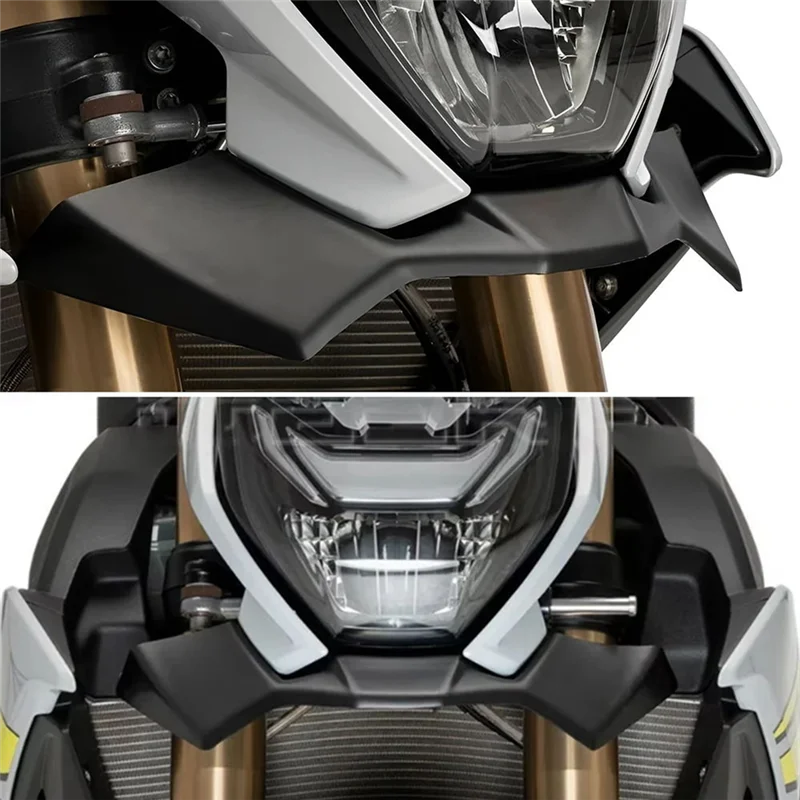 

Мотоцикл для BMW S1000R 2021-2023 S1000 R обтекатель крыла прижимная сила голый передний аэродинамический спойлер Winglet