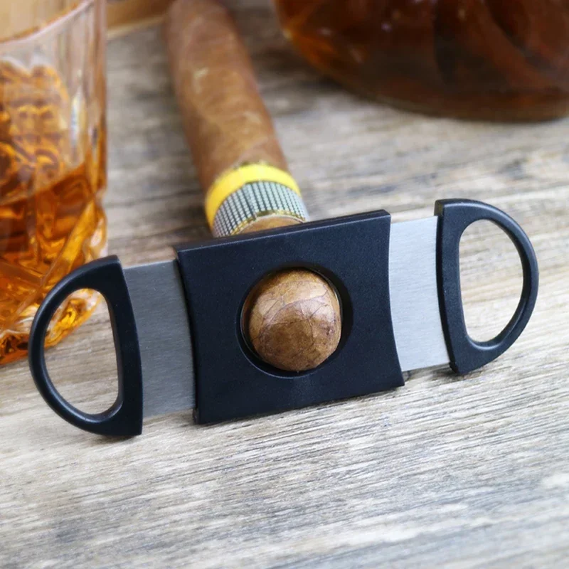 Cigar Cutter New Stainless Steel Charuto Clipper Cigar Cutter Guillotine With Gift Box Accessories Cigar Scissors Cutter