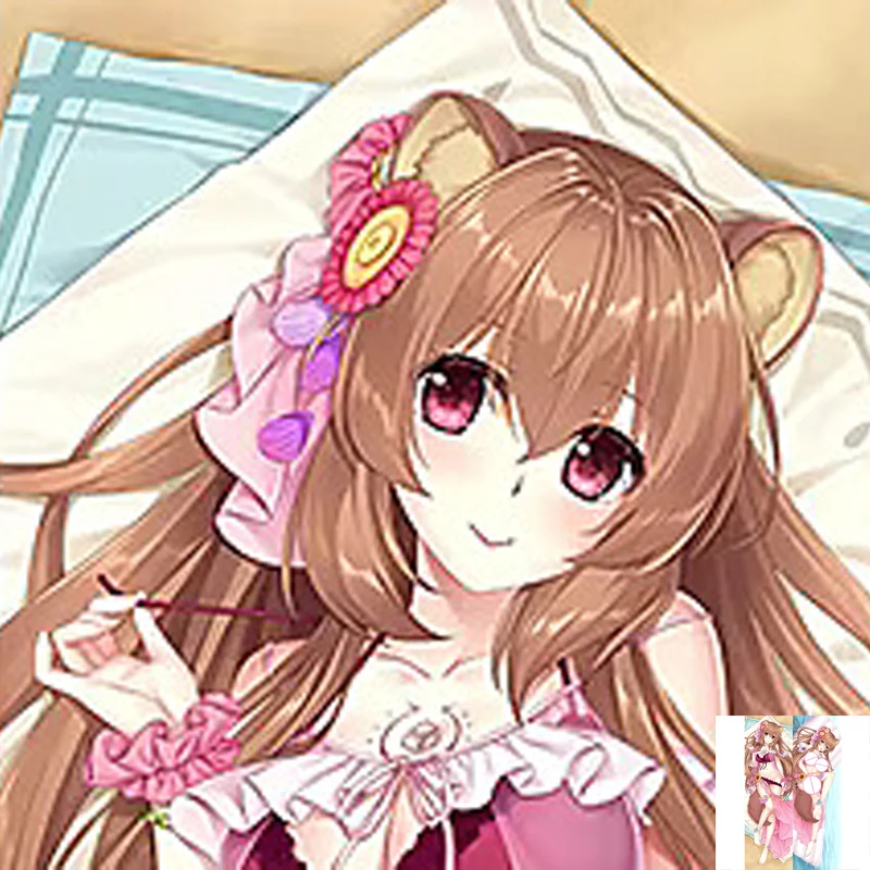 

Dakimakura Anime Raphtalia 2 Side Printed Hugging Body Pillowcase Cushion Bedding Decor Pillow Cover 2024