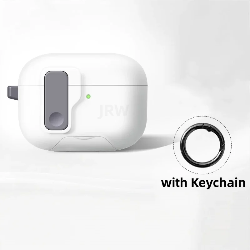 für AirPods Pro 3 mit magnetischer, automatisch verriegelnder Handyhalterung, Kopfhörerzubehör mit Reinigungsstift für Apple Airpods Pro 3 – Detail 14