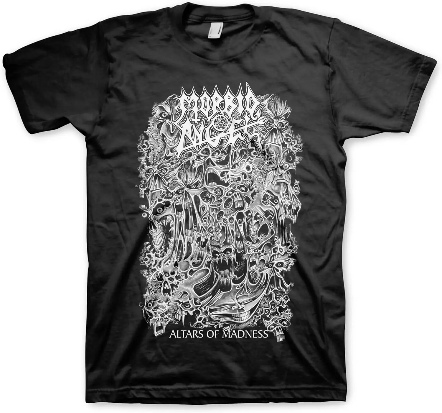 

Morbid Angel Altars of Madness 2018 Mens Black Short Sleeve T Shirt Death Metal Graphic Tees