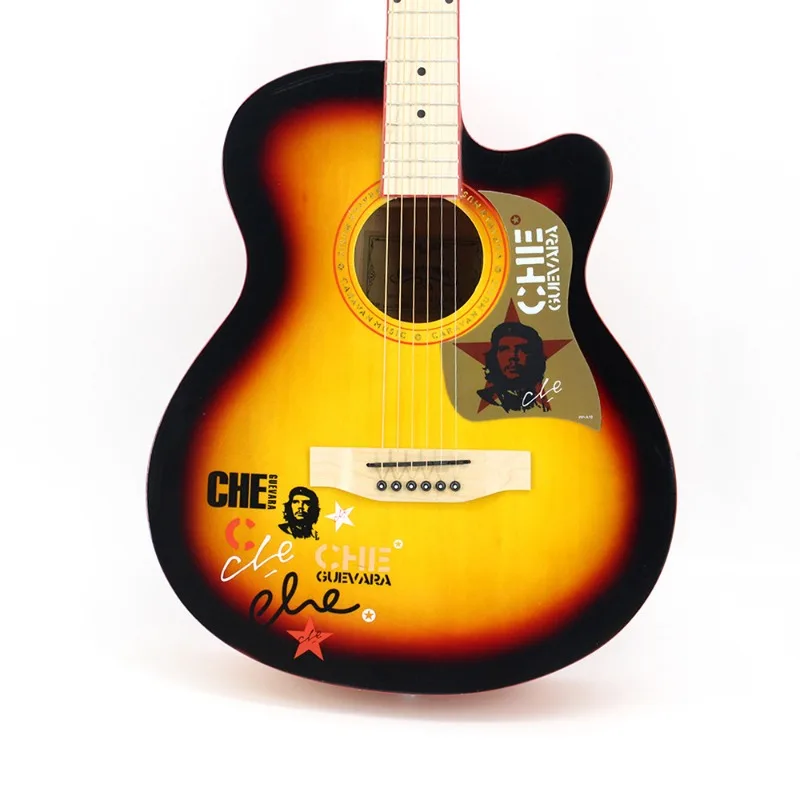 جيتار صوتي 40 بوصة، جيتار كلاسيكي، ريترو، مبتدئ، جيتار للمبتدئين، متعدد الألوان اختياري #3