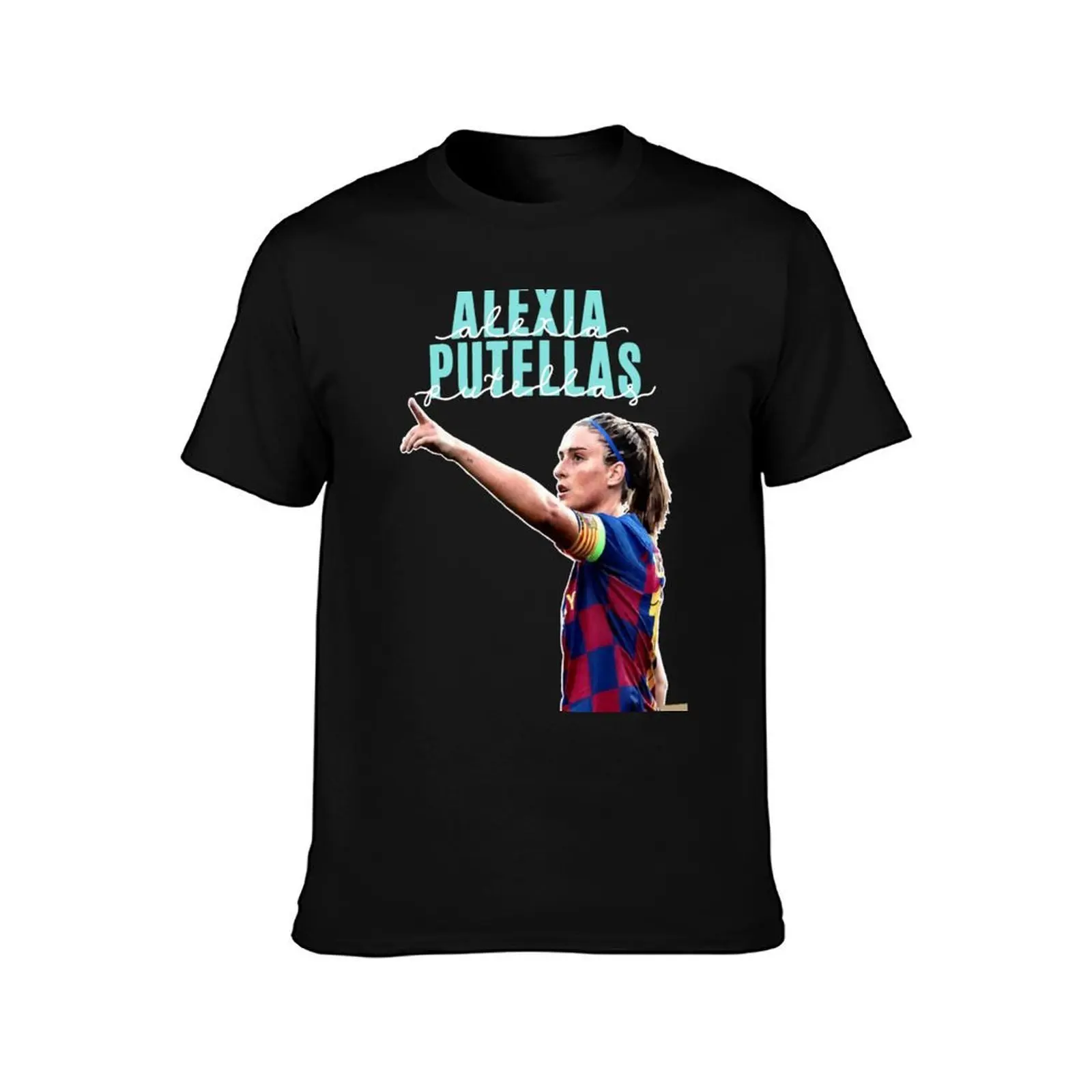 Alexia Putellas T-Shirt Anti-Fade Casual Tee Shirt