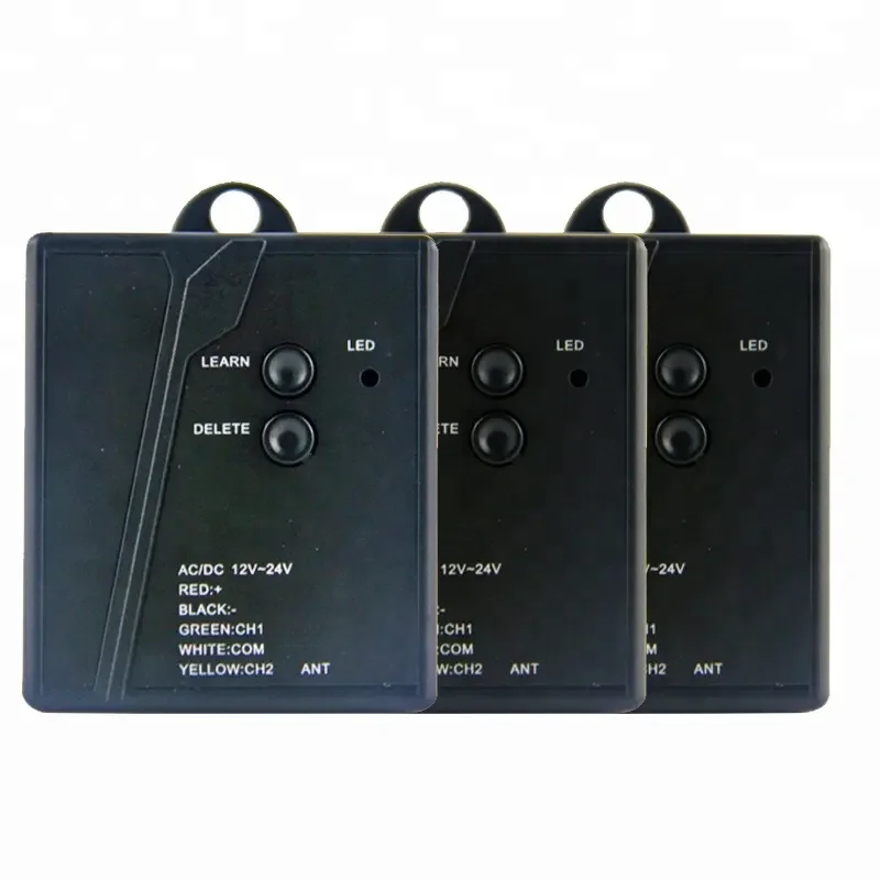 Universal Wireless Remote Control Switch DC 12V 2 Relay RF Receiver Module